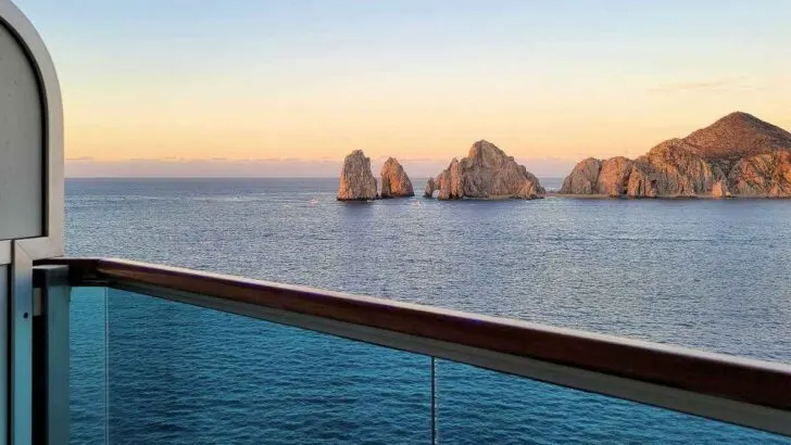 Sunrise in Cabo on a Mexican Riviera cruise