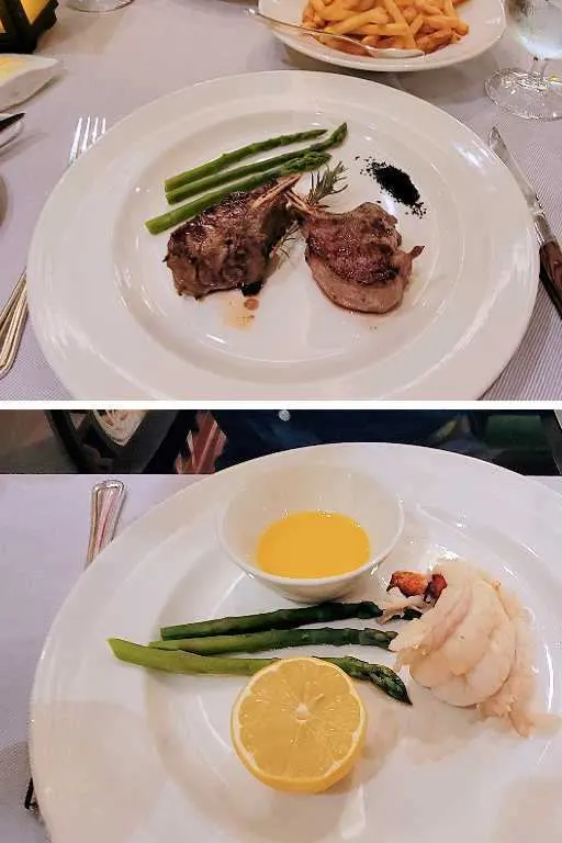Crown Grill entrees