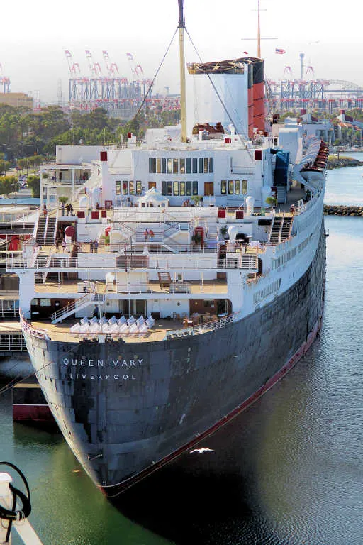 Queen Mary Hotel in Long Beach, California