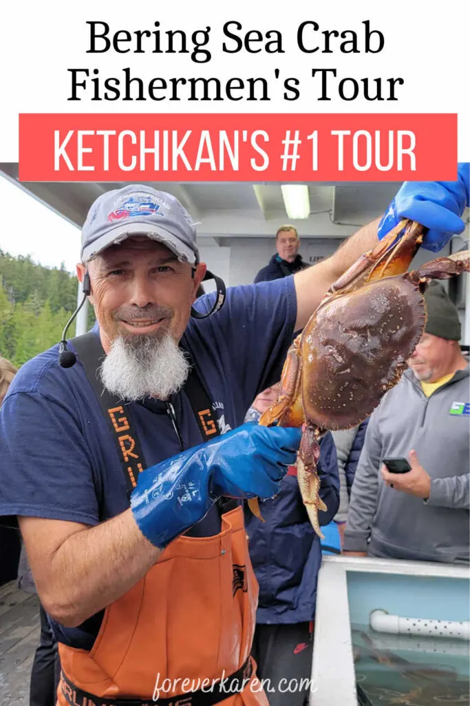 Crab fisherman on the Aleutian Ballad, Bering Sea Crab Fishermen's tour in Ketchikan