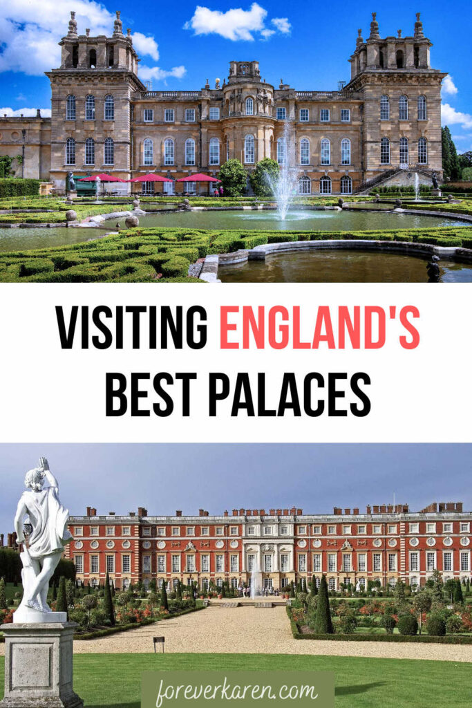 Two royal palaces in England