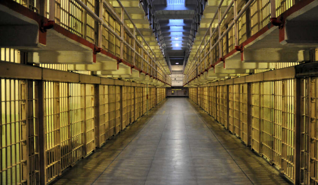 Alcatraz prison cells