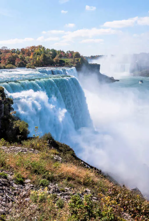 Niagara Falls view from the United States side