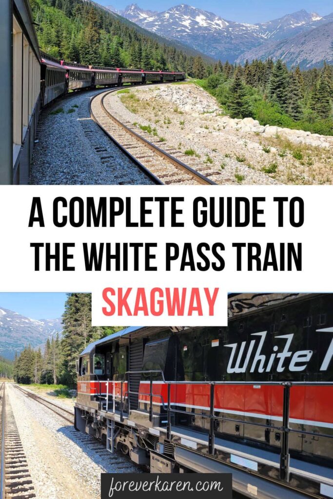 The Skagway train, doing a tour to the Yukon in Canada