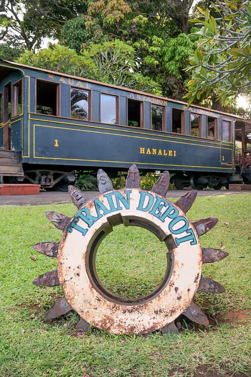 Kilohana Plantation train