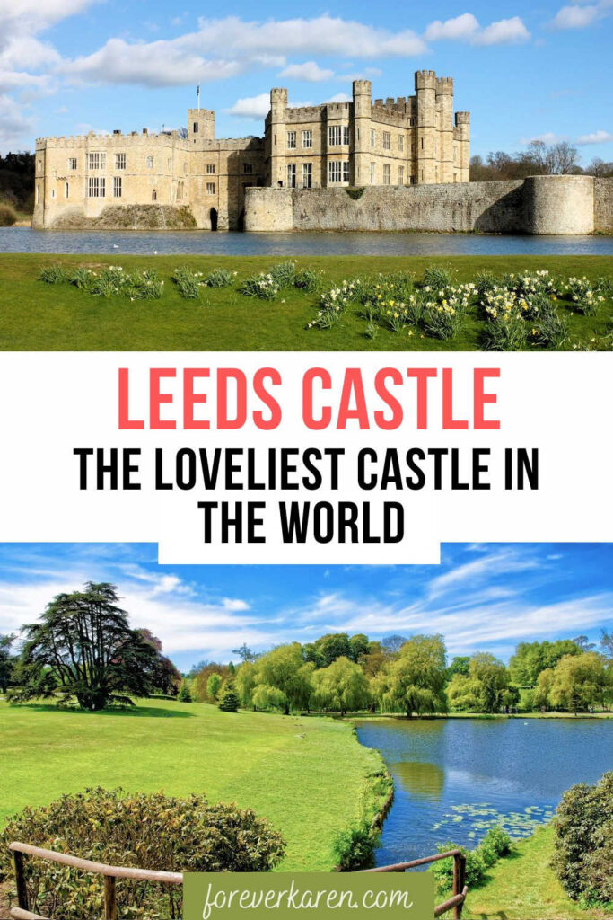 Leeds Castle and its lush parklands