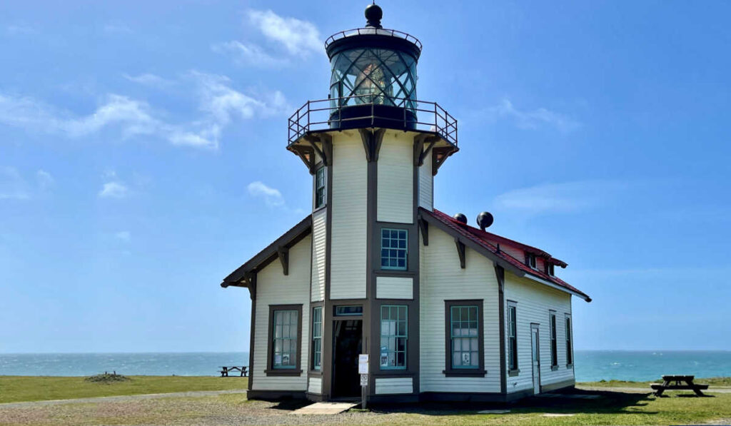 Point Cabrillo Lighthouse at Mendocino Coast, California