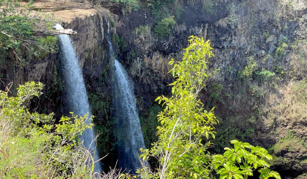 Wailea Falls on Kauai