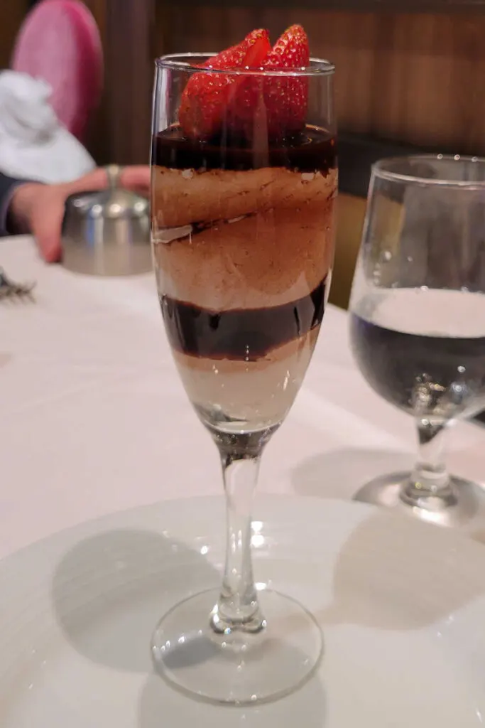 Ovation of the Seas Chocolate Mousse