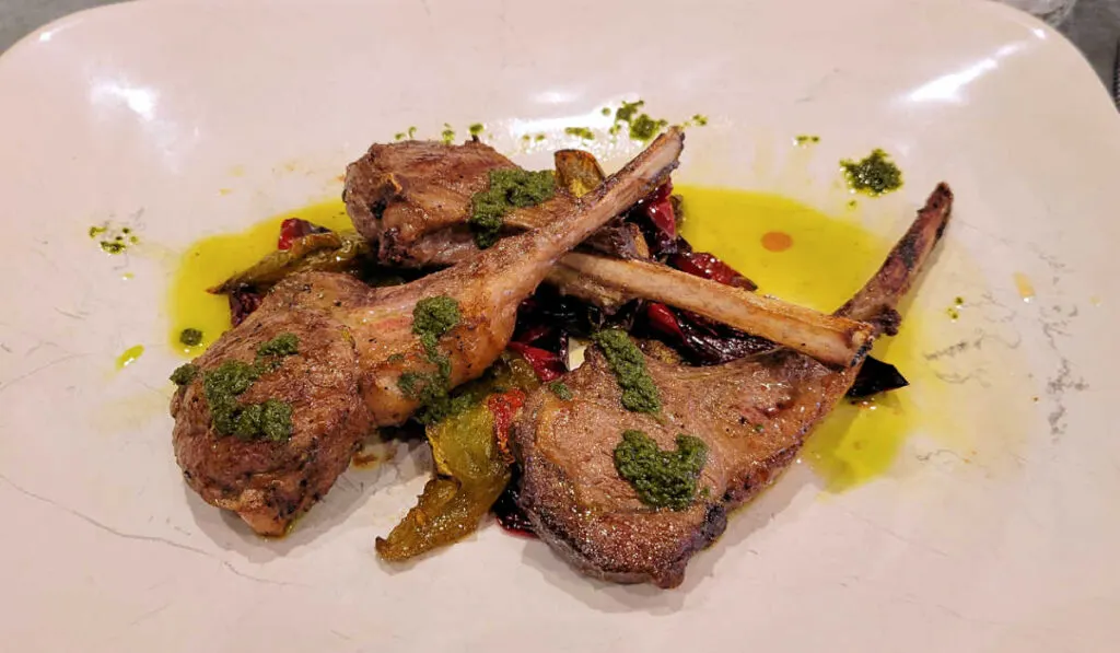 Lamb Chops Scottadito from Jamie's Italian