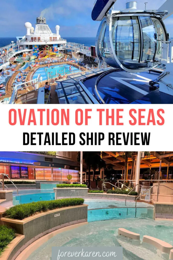 Ovation Of The Seas Review: The Ultimate Ocean Playground - Forever Karen