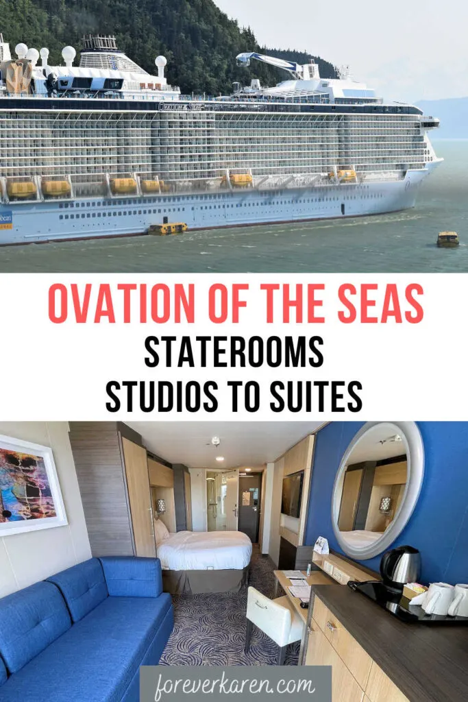 Royal Caribbean Ovation of the Seas and a balcony stateroom