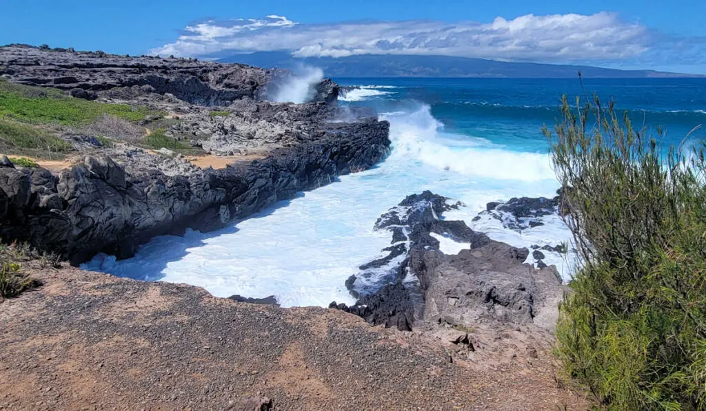 Rough waters near Dragon's Teeth