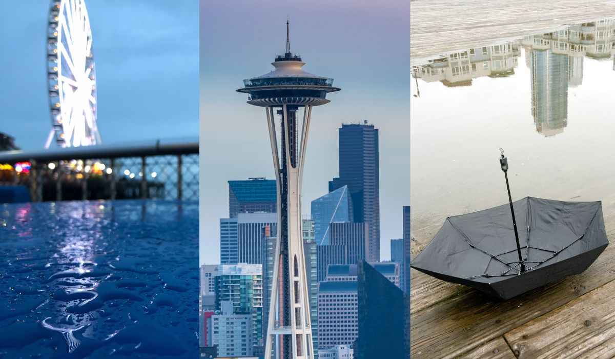 Seattle on a rainy day