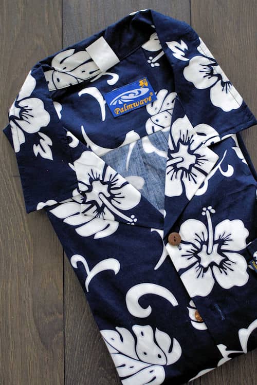 A classic Hawaiian shirt