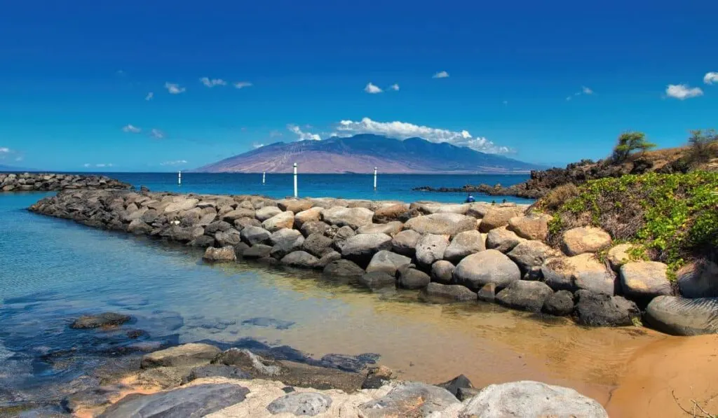 Kihei boat ramp in south Maui