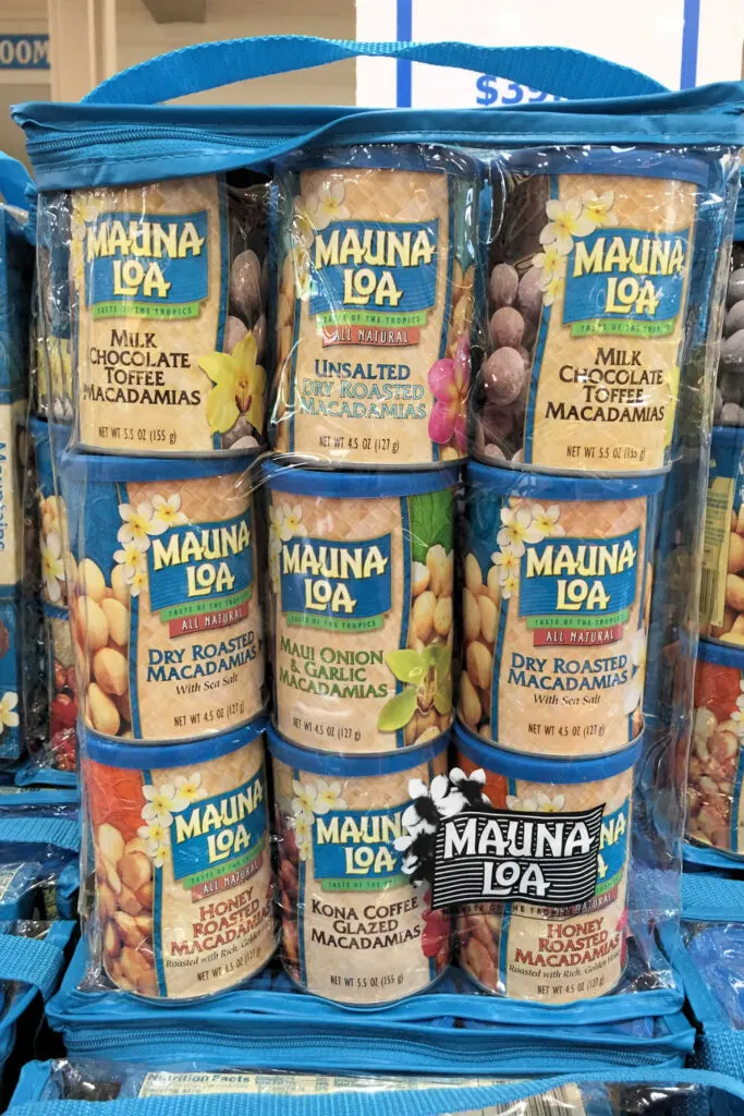 Mauna Loa macadamia nuts from the factory