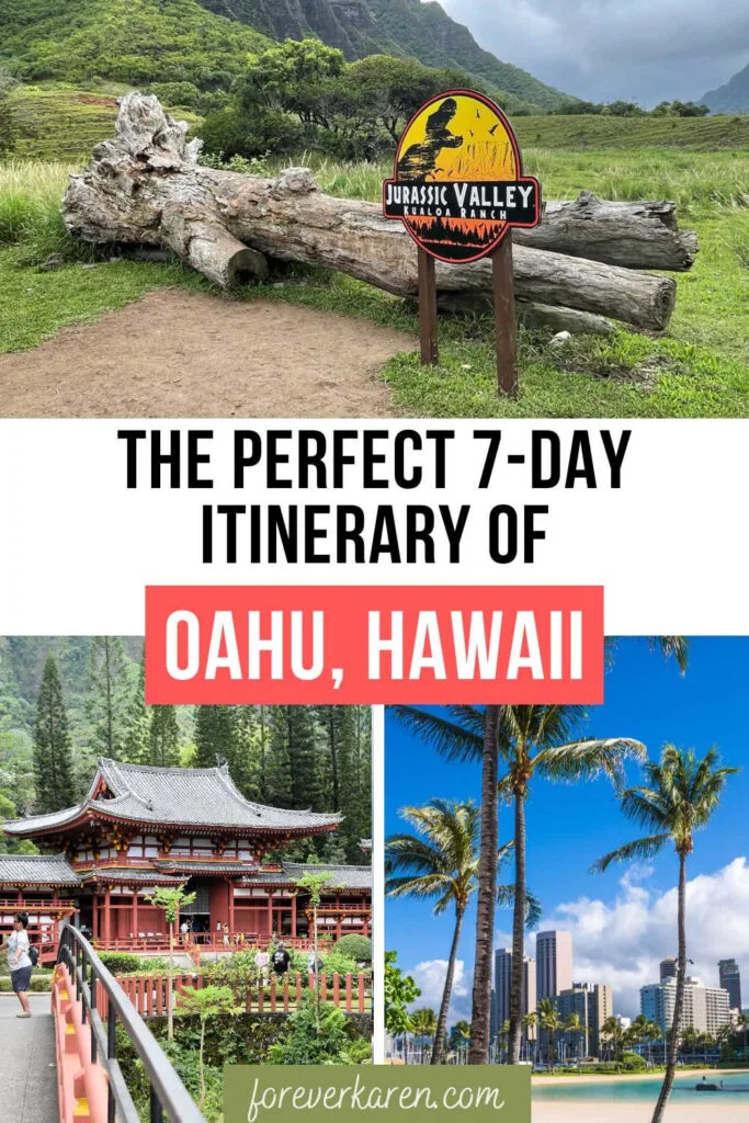 Oahu 7-day Itinerary: The Perfect One Week In Hawaii - Forever Karen