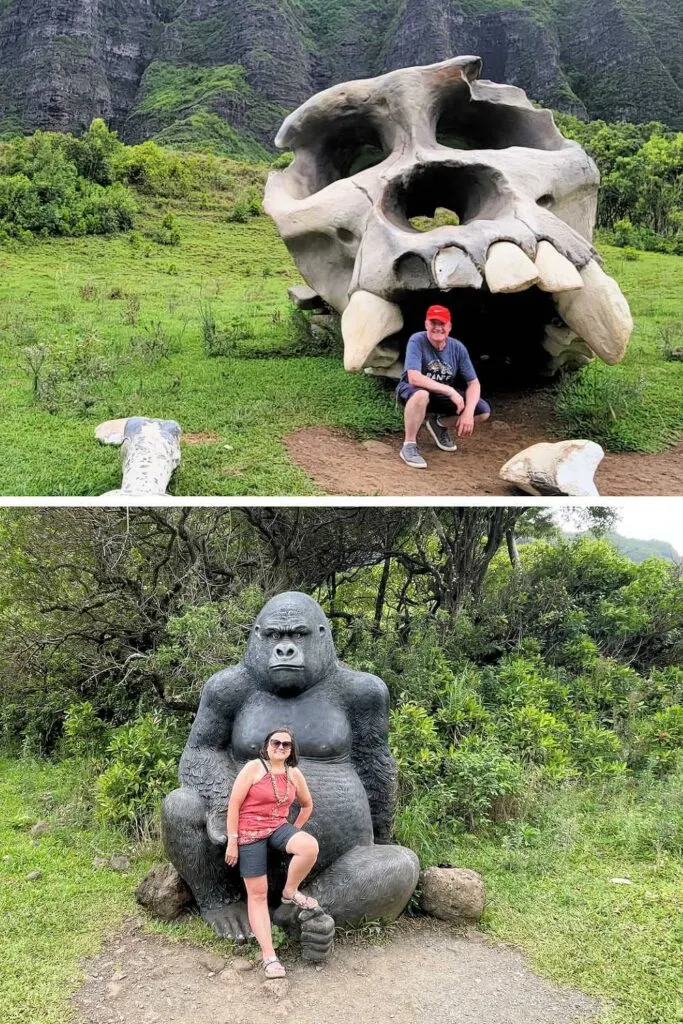 Kualoa Ranch Movie Sites tour selfies