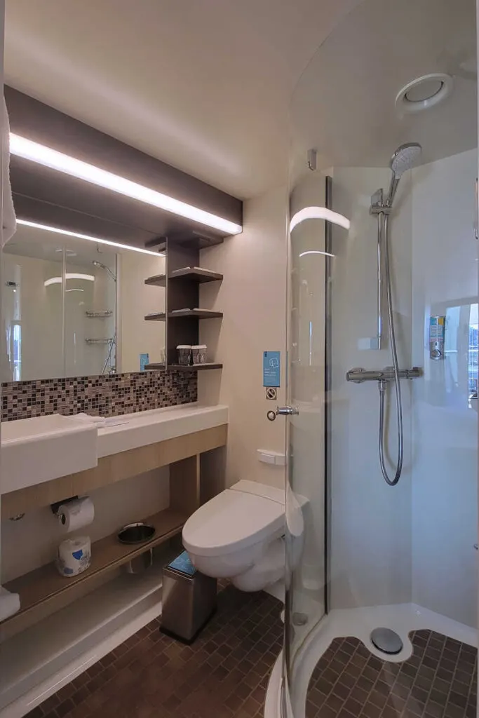 Ovation of the Seas cabin bathroom