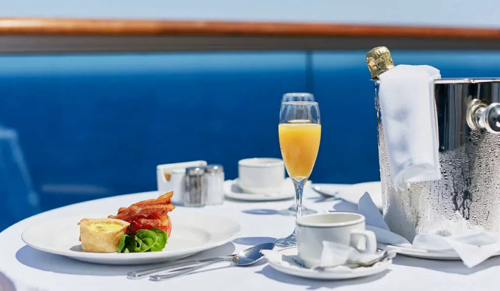 Princess Cruises' Ultimate Balcony Dining