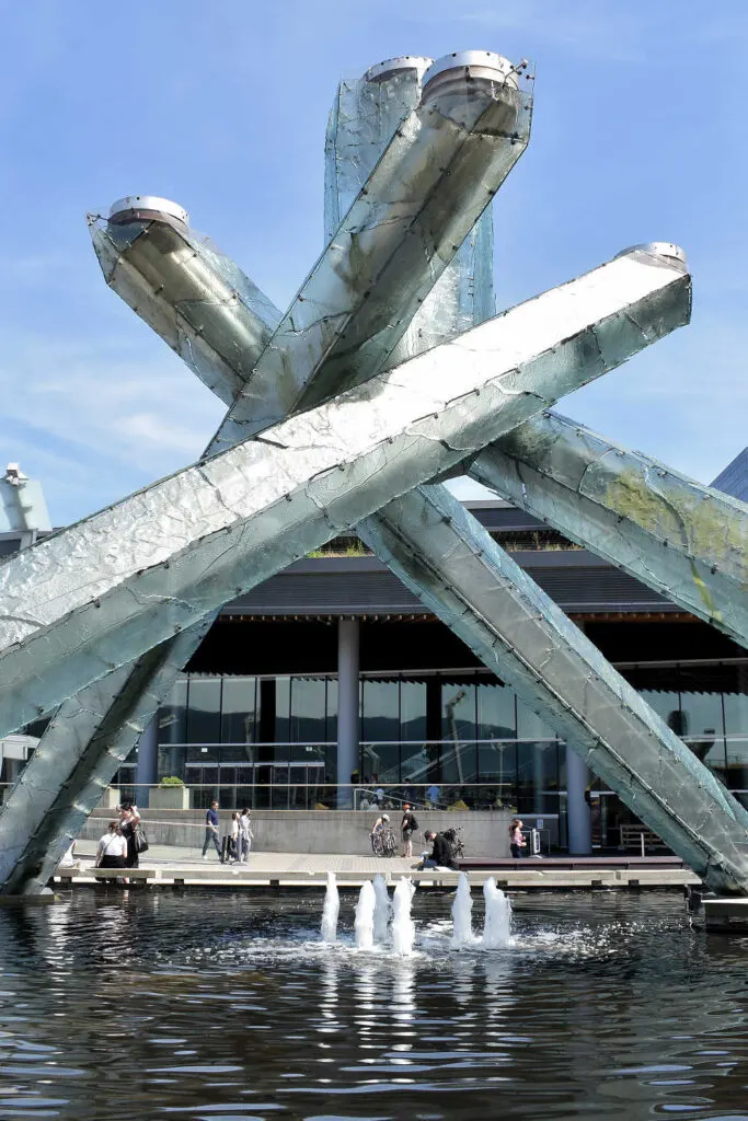 Vancouver's Olympic Cauldron used during the 2010 Winter Olympic Games