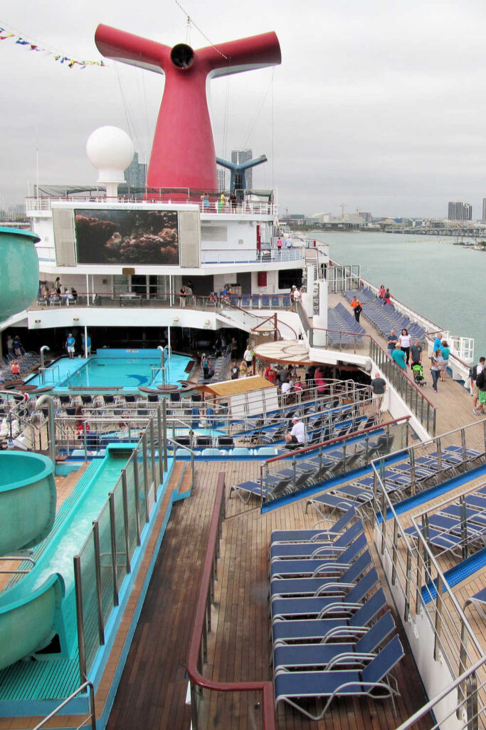 Carnival Glory docked in Miami