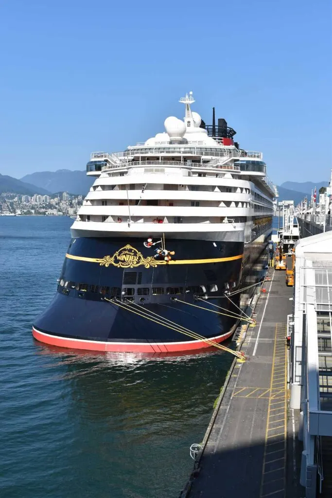 Disney Wonder in Vancouver