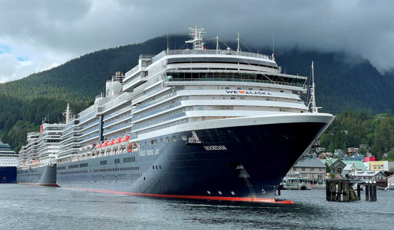 Holland America Noordam in Ketchikan, Alaska