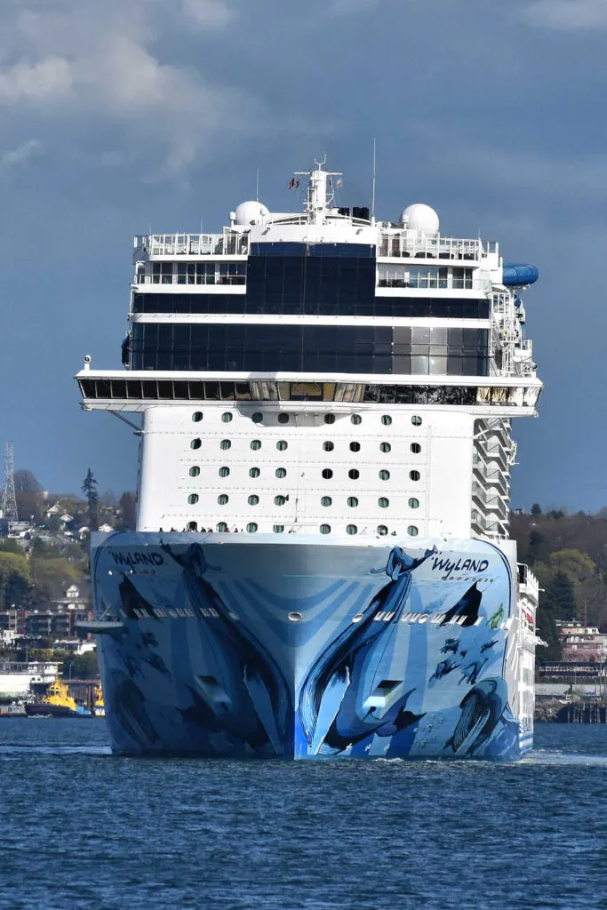 The Norwegian Bliss cruise ship