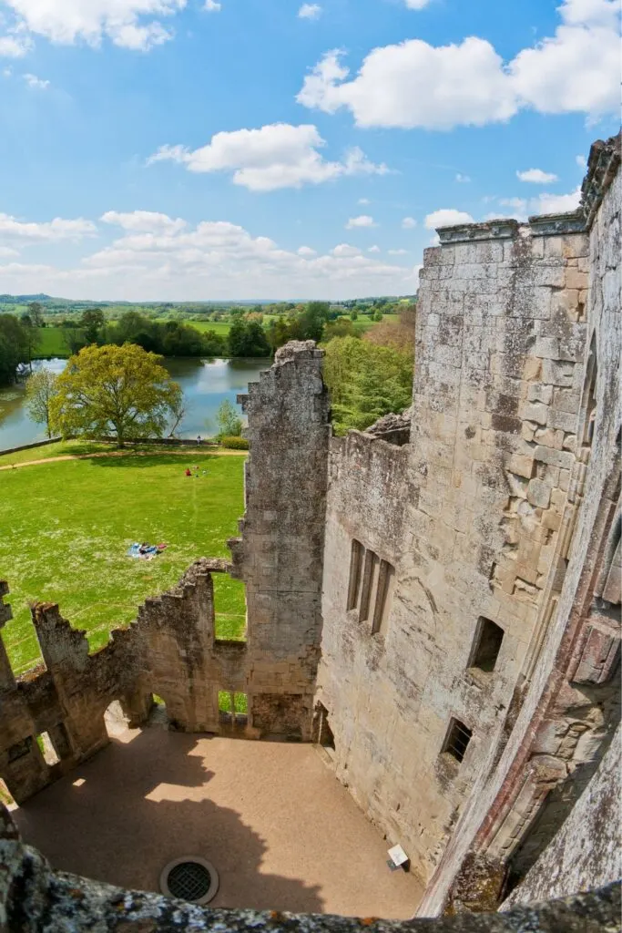 View from Old Wardour Castle