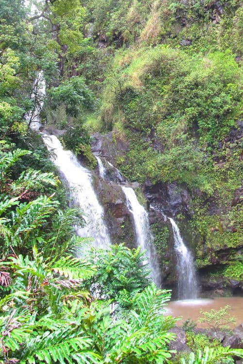 Waterfall on the Road to Hana