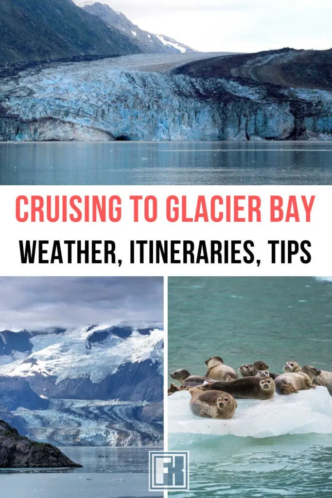Images of Glacier Bay on an Alaska cruise: Lamplugh Glacier, Johns Hopkins Glacier and harbor seals