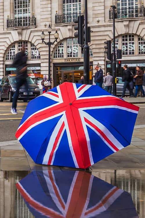 Union Jack umbrella