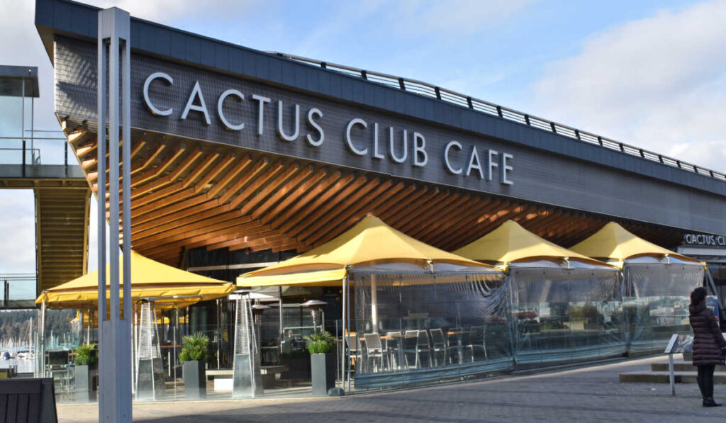 The Cactus Club Restaurant in Coal Harbour