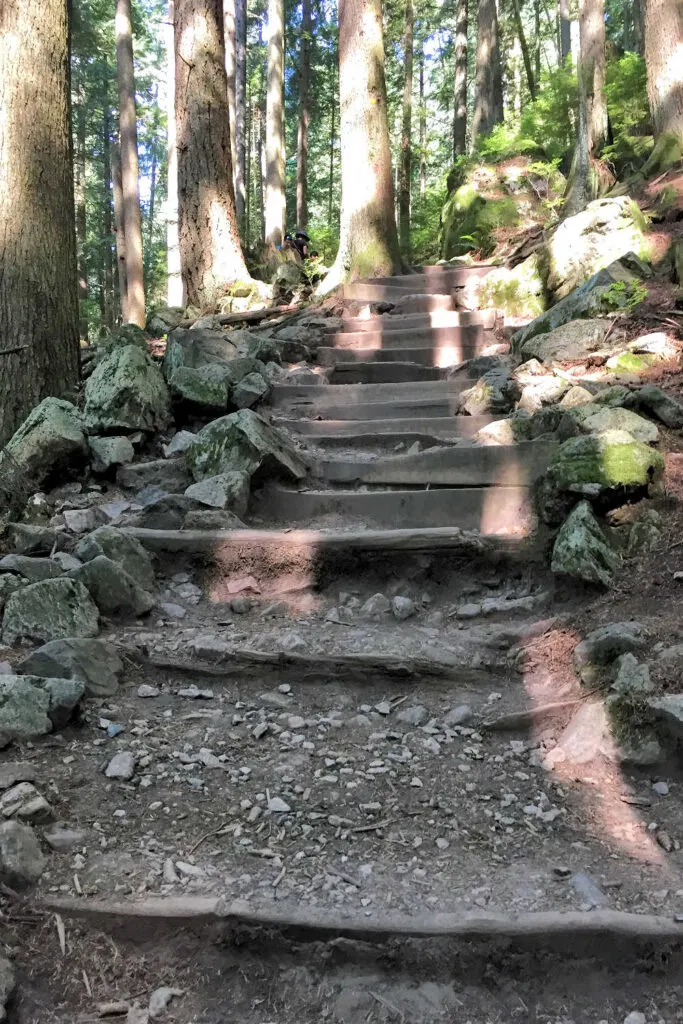 Grouse Grind stairs