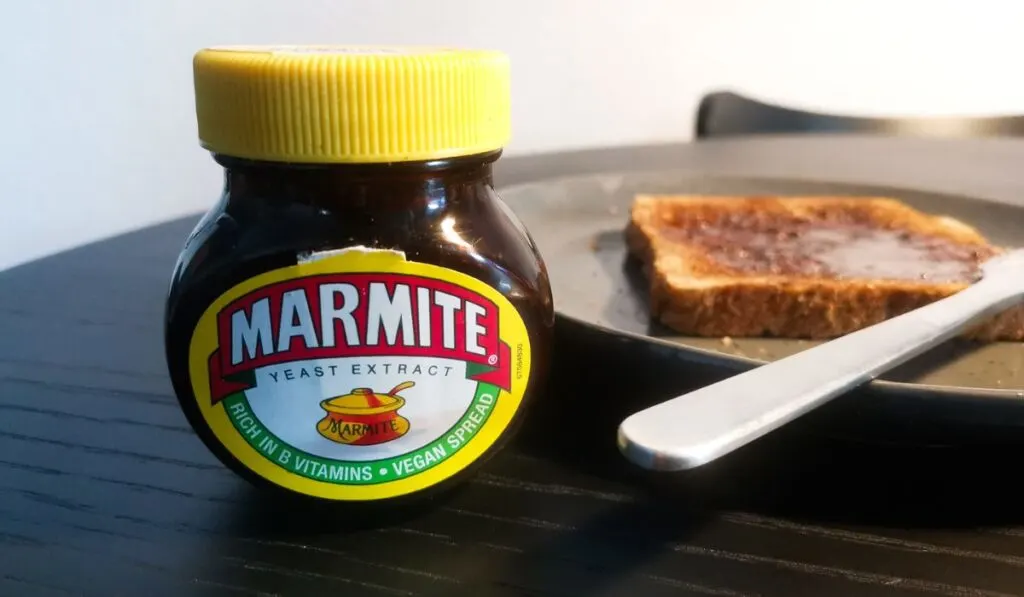 A Marmite jar from England
