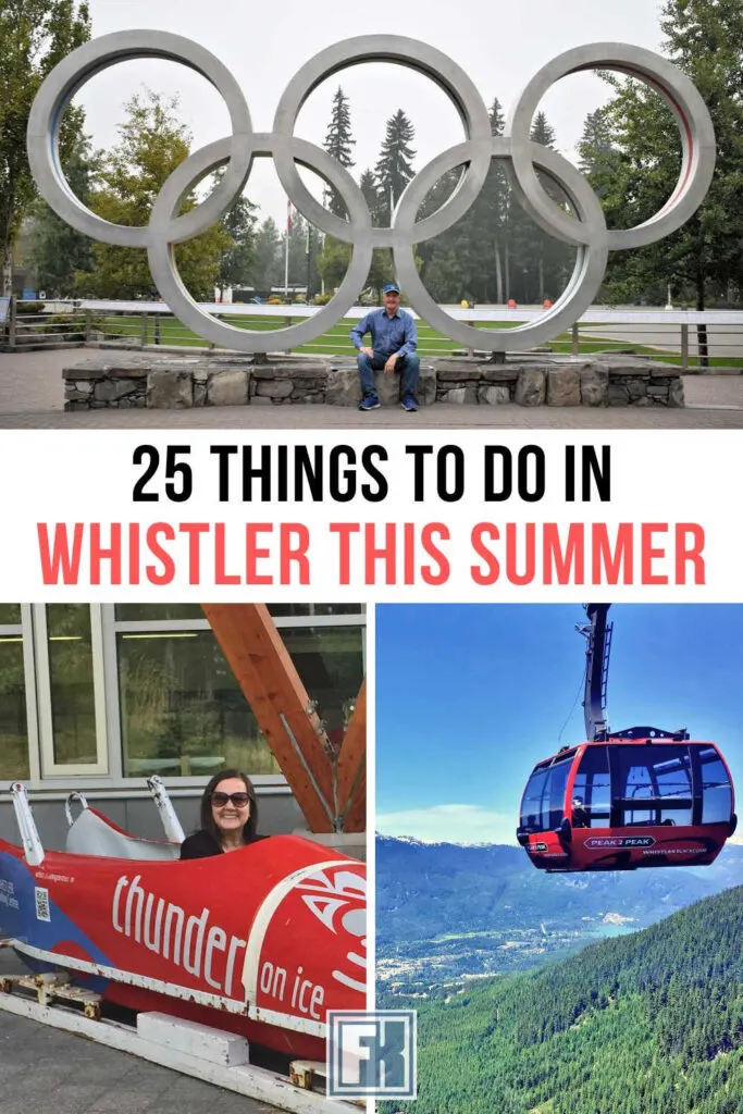 Activities and things to do in Whistler, BC, in the summer