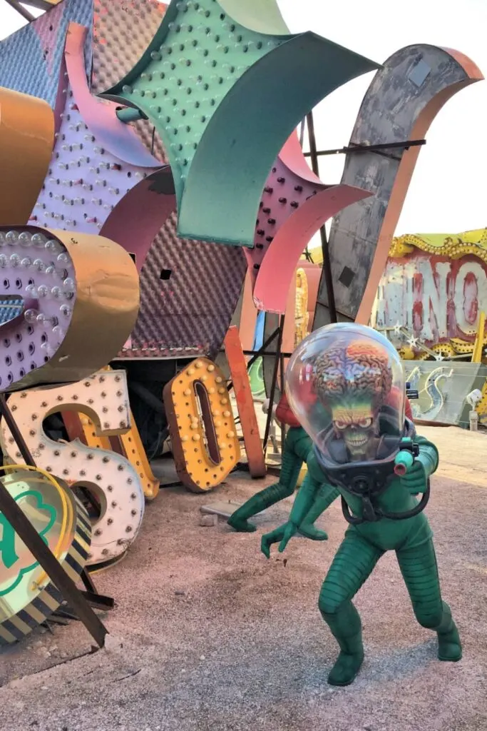 Aliens at the Neon Museum