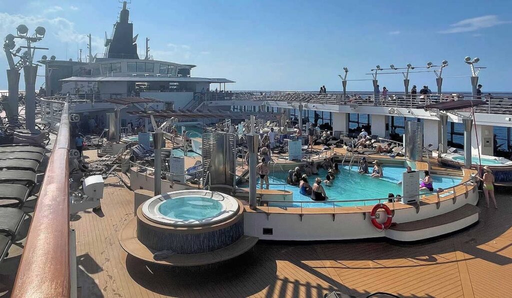Celebrity Summit pool deck