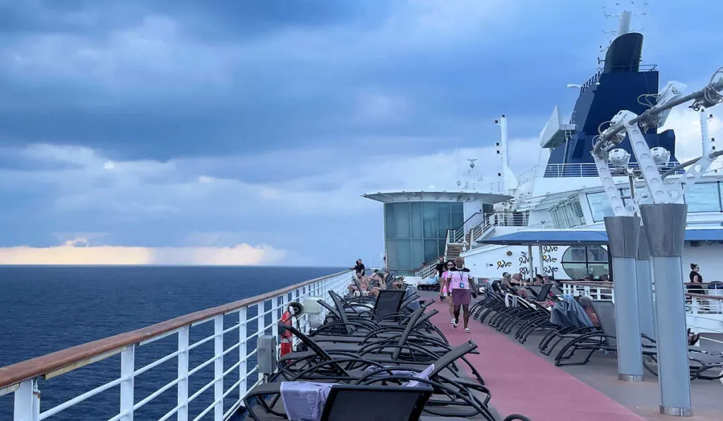 Celebrity Summit sunrise deck