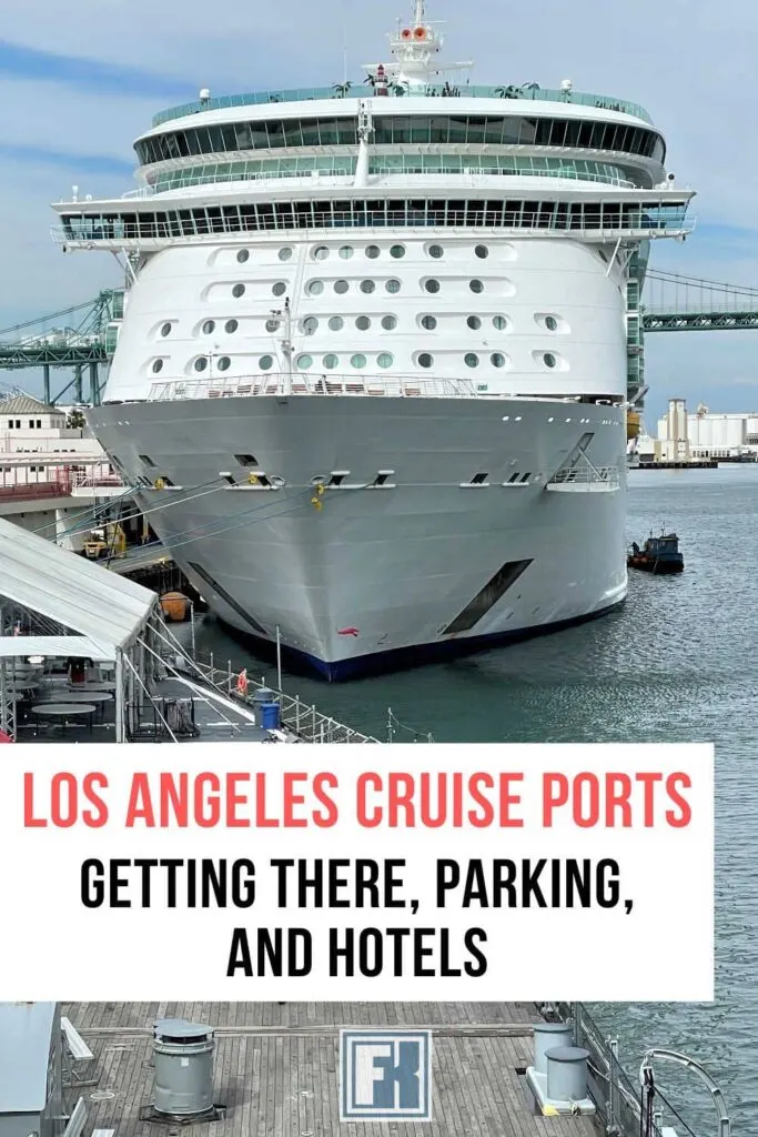 Navigator of the Seas at the Los Angeles cruise port