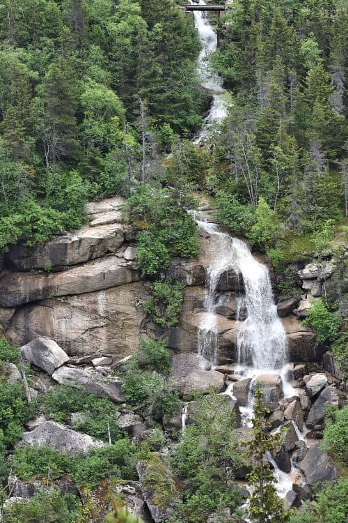 Pitchfork Falls on the Klondike Highway