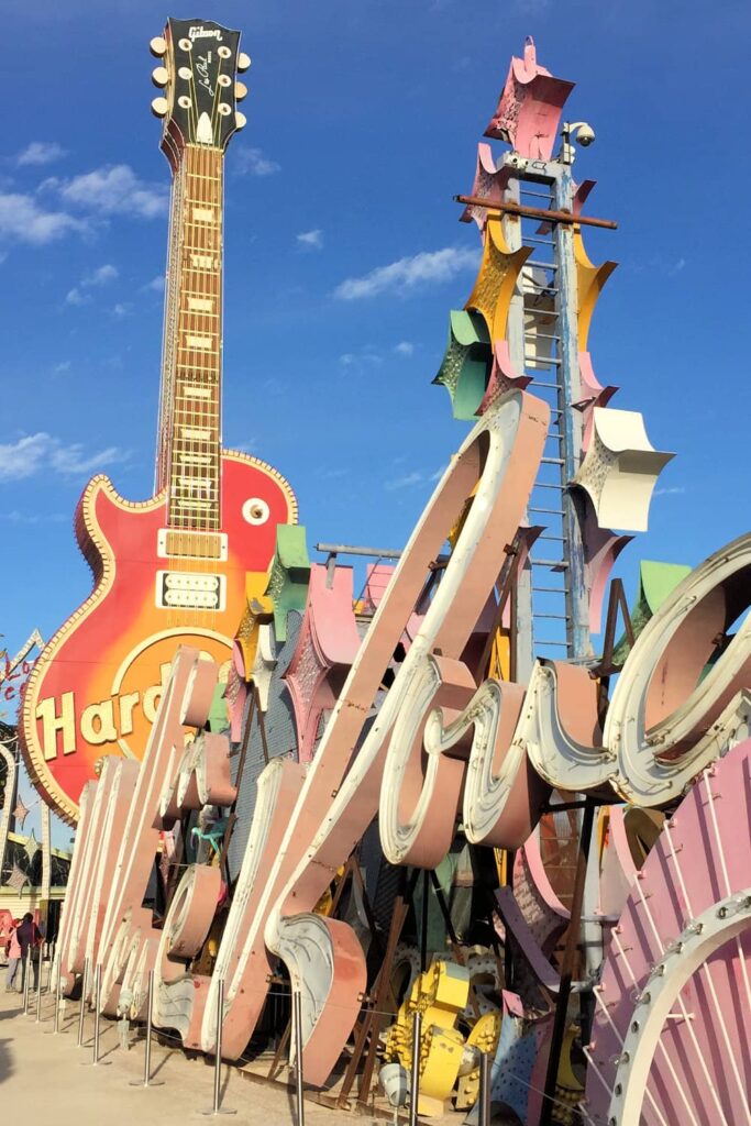 Old signs at the Neon Museum