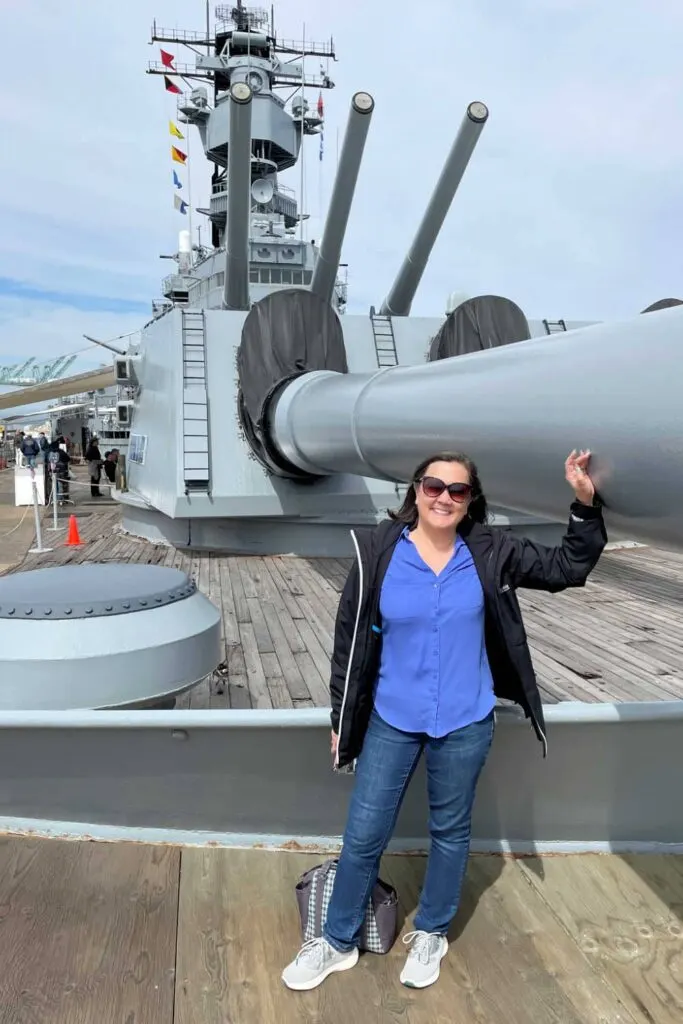 Touring the USS Iowa Battleship