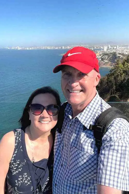 Wearing casual clothes in Mazatlan