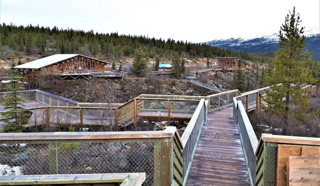 Yukon Suspension Bridge site