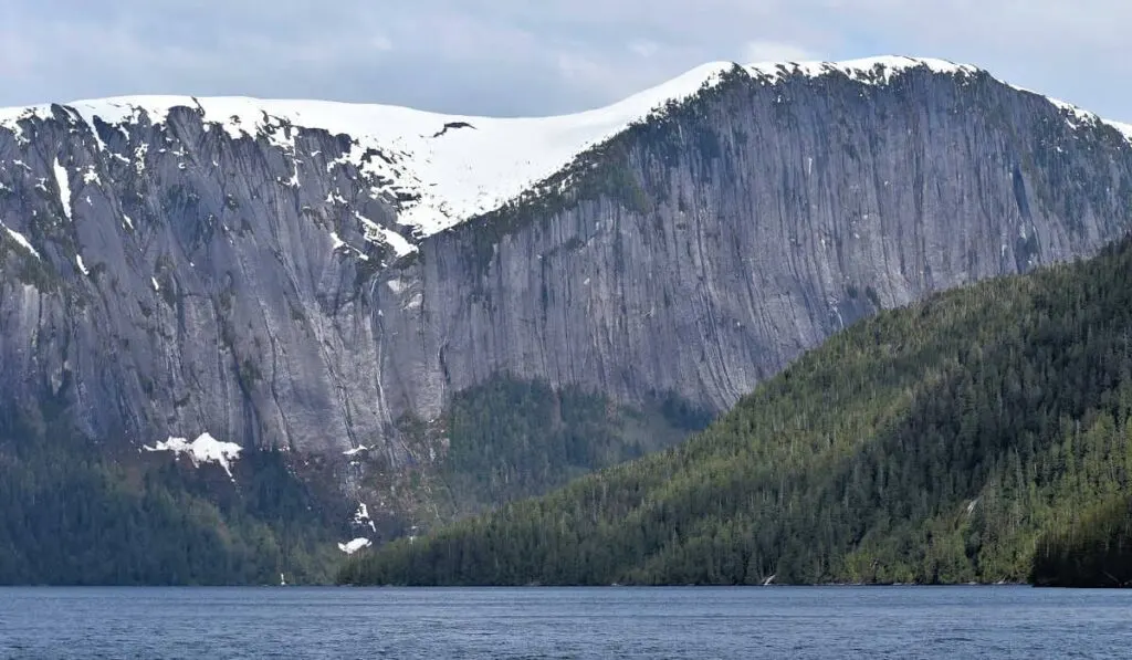 Misty Fjords granite cliffs