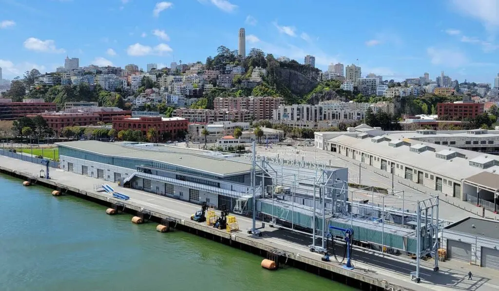 San Francisco cruise port - Pier 27 James R. Herman terminal