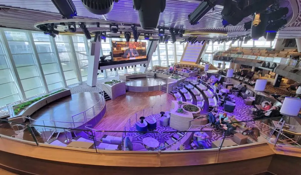 Two70 venue on Royal Caribbean's Quantum class vessels